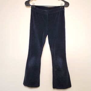 ✨️Girls | L (10/12) | Black Velvet Ribbed Flared Pants | Cat & Jack